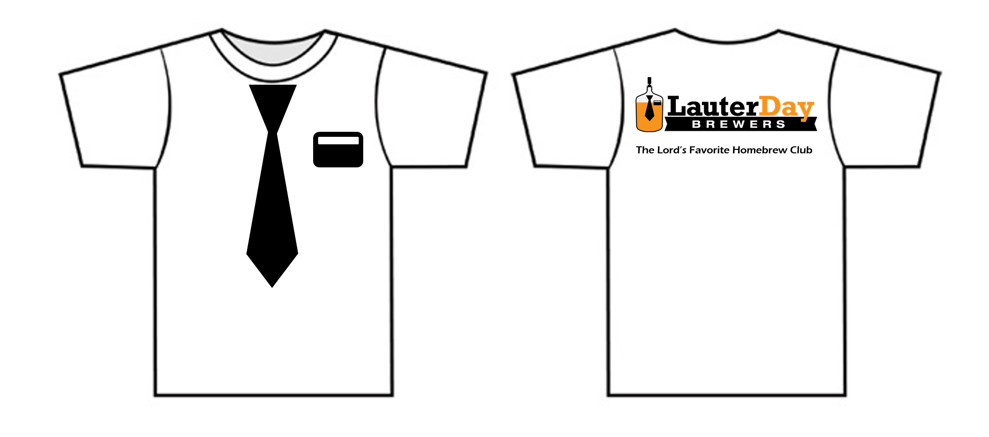 Lauter Day Brewers t-shirt (1) 2017 Lauter Day Brewer Shirts - Non Members
